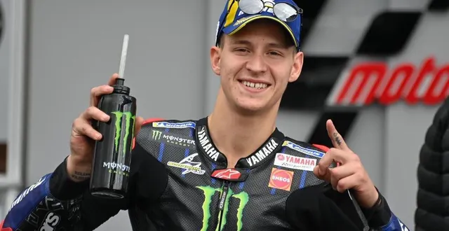 photo  fabio quartararo a signé la pole position.  &copy;  daniel fouray / ouest-france 