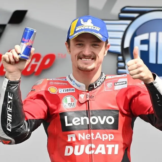 photo sport. motocyclisme. vitesse. championnat du monde.
grand prix de france moto. le mans.
catégorie motogp.

jack miller troisième temps des essais s’élancera en première ligne du grand prix.

43. jack miller. ducati. ducati lenovo team. australie.

photo daniel fouray.  ©  daniel fouray / ouest-france