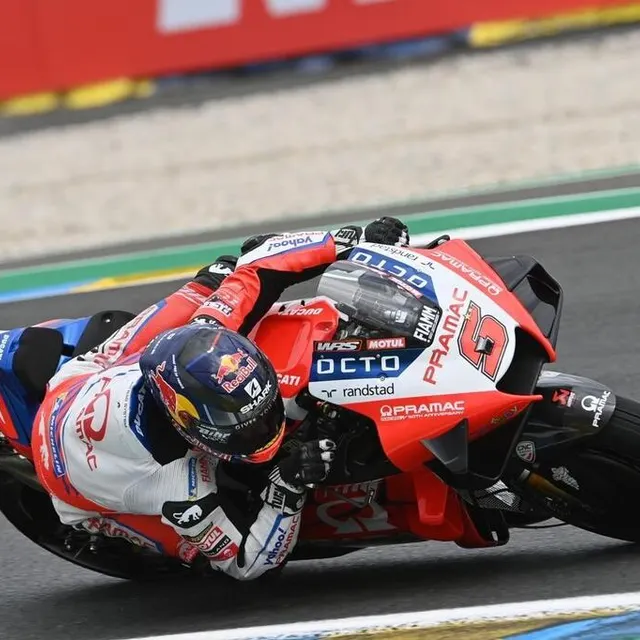 photo sport. motocyclisme. vitesse. championnat du monde.
grand prix de france moto. le mans.
catégorie motogp.

05. johann zarco. ducati. pramac racing. france.

photo daniel fouray.  ©  daniel fouray / ouest-france