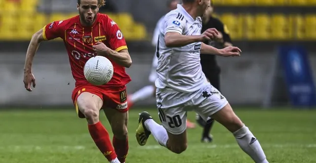 photo  billal brahimi a offert la victoire au mans fc dans le temps additionnel, ce samedi 15 mai 2021 face à annecy. le joueur de 21 ans, prêté par le stade de reims est satisfait de sa saison, mais déçu de ne pas ramener le club sarthois en ligue 2.  &copy;  denis lambert – le maine libre 