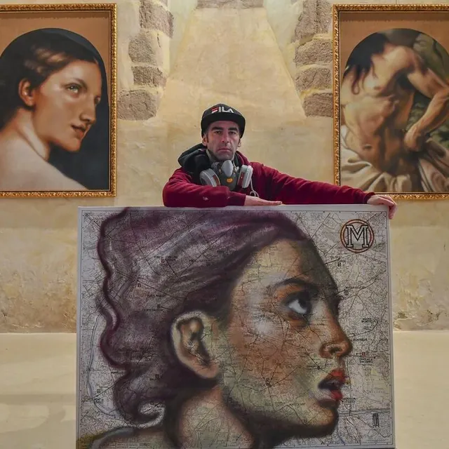 Ravo reproduit des œuvres ou des détails de chefs-d’œuvre de grands peintres du XVIIe siècle. Le Maine Libre – Yvon LOUÉ photo ravo reproduit des œuvres ou des détails de chefs-d’œuvre de grands peintres du xviie siècle. © le maine libre – yvon loué