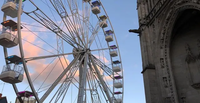 photo  la grande roue viendra finalement à alençon (orne) au mois de juin 2021.  &copy;  archives ouest-france 