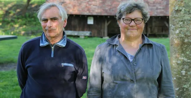 photo  dominique colombel et patricia bouvier se présentent aux élections départementales sur le canton du lude.  &copy;  ouest-france 