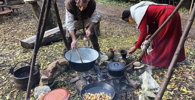 photo  les rask, une petite gourmandise qu’on ne peut déguster qu’à rustik.  &copy;  archives ouest-france 