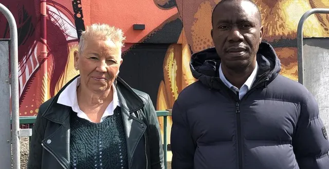 photo  chantal choupay et lambert niyonzima sont candidats aux élections départementales pour le canton le mans 6.  &copy;  le maine libre 