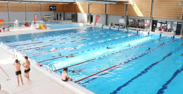 photo  la piscine des atlantides au mans, accueillera les nageurs à compter du 9 juin 2021.  &copy;  archives ouest-france 