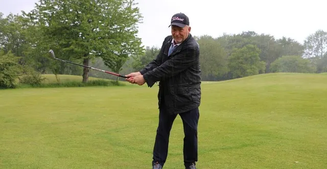 photo  nouveau président de l’association sportive du golf de sablé-solesmes, benoist coubard veut dépoussiérer l’image de ce sport et l’ouvrir à la jeunesse.  &copy;  ouest-france 