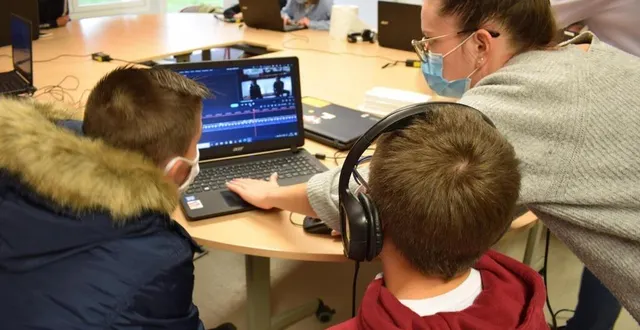 photo  via le club ados et l’espace multimédia, des jeunes avaient participé, lors de précédentes vacances, à la création d’une chaîne youtube.  &copy;  archives ouest-france 