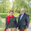 photo  ?nathalie morgant et christian poirier sont candidats aux élections départementales de la sarthe, dans le canton de changé. 