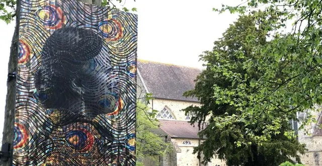 photo  le mans, jeudi 27 mai 2021. les portraits de femmes africaines de floriane de lassée, dans l’allée des platanes sont magnifiques pour entamer le parcours photographique.  &copy;  le maine libre 