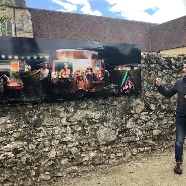 photo une photo montage peut prendre quatre mois à nicolas boutruche.  ©  le maine libre