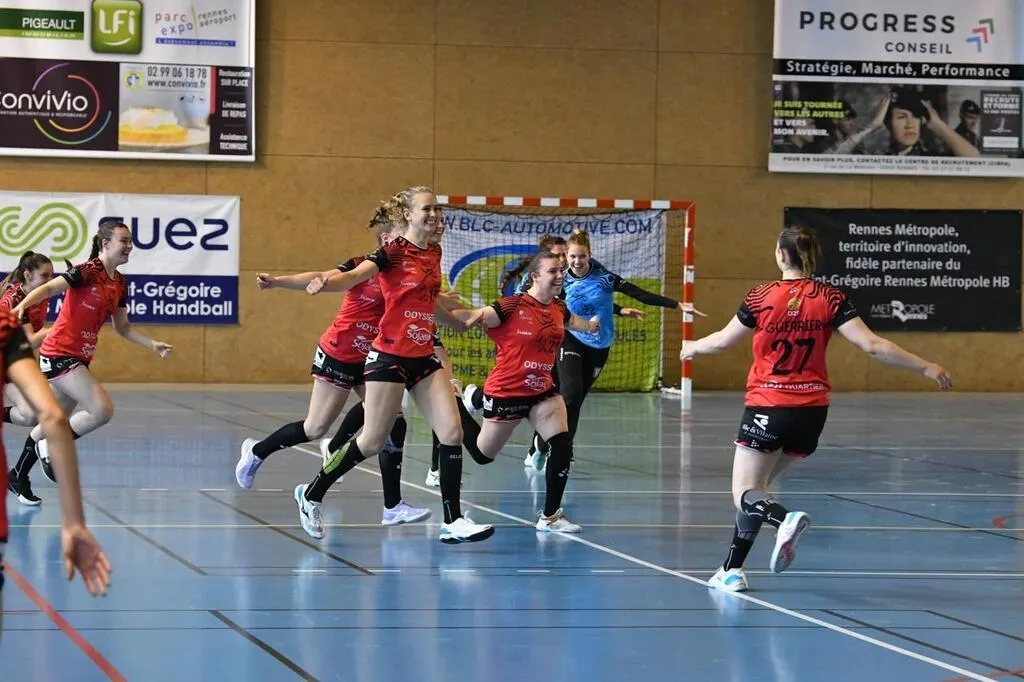Handball. D2 Féminine les Roses de SaintGrégoire fêtent leur