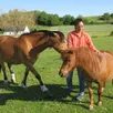 photo  angélique bralet, propriétaire des écuries la bourrelière, organise la fête du poney ce dimanche. 