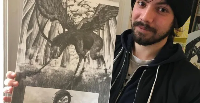 photo  l’auteur et dessinateur de bandes dessinées, timothée leman, est originaire de la région parisienne. il a étudié le dessin à nantes.  &copy;  sarbacane 