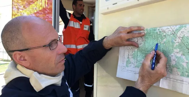 photo  le commandant jean-marc leray, chef du groupement urbain des sapeurs-pompiers.  &copy;  archives. 