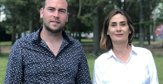 photo  édouard vidis (30 ans) et pascale verdier (53 ans).  &copy;  le maine libre 