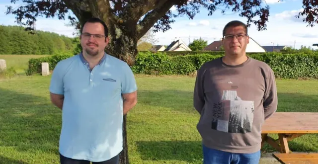 photo  albéric guyard et mickaël charlot sont candidats à l’élection municipale partielle, ce dimanche 6 juin.  &copy;  ouest-france 