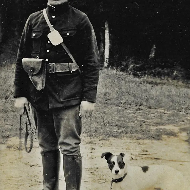 photo abel boissier, forestier en poste au buisson, a pris sa plume pour raconter quotidiennement la guerre. désormais, ses écrits sont publiés.  ©  collection privée