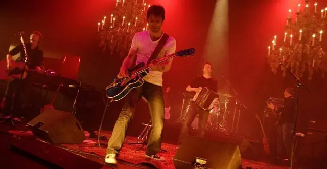 photo  le groupe blankass en concert au camping de connerré le 28 août.  &copy;  archives presse océan 