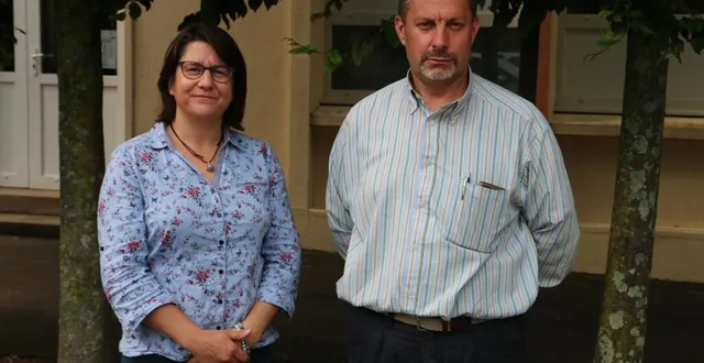 photo  catherine beautemps-joly et franck foulon sont candidats aux élections départementales de juin 2021 pour le canton de loué.  &copy;  ouest-france 