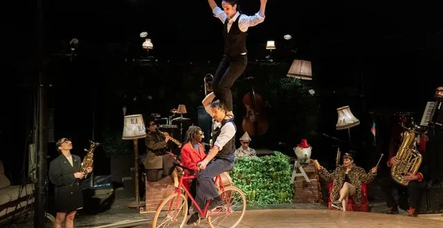 photo  la compagnie max & maurice présentera « de a à zèbre », un abécédaire « absurde, libertaire et joyeux » les 25, 26 et 27 juin 2021.  &copy;  sylvain vetter 