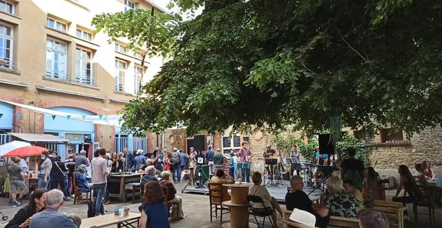 photo  la guinguette des courts-circuits a rouvert ses portes à alençon samedi 5 juin 2021.  &copy;  ouest-france 