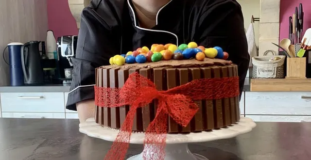 photo  dans le livre de gwenaëlle farcy, les livres pourront retrouver la recette de ce gâteau d’anniversaire.  &copy;  le maine libre 