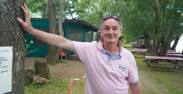 photo  olivier ducros, patron de la guinguette chez jojo depuis 1997.  &copy;  ouest-france. 