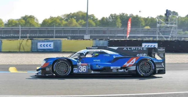 photo  l'alpine a480 (ici l'a470 lmp2 de 2020) pourrait profiter de certains savoirs d'enstone, cette saison.  &copy;  daniel fouray 