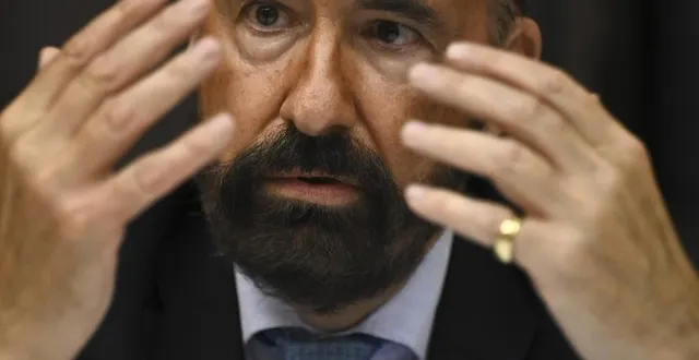 photo  raymond de malherbe, tête de liste rn aux élections départementales.  &copy;  le maine libre – denis lambert 