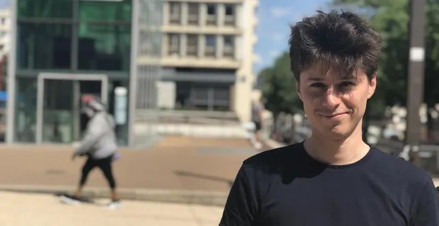 photo  malo guislain, passionné du septième art et programmateur aux cinéastes.  &copy;  ouest-france 