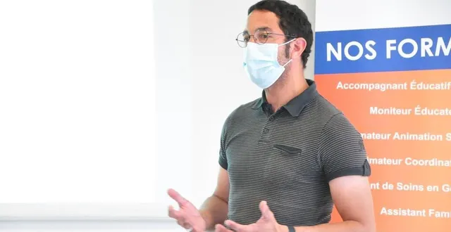 photo  chargé de développement au cefras, nicolas halilou a présenté les métiers et cette formation lors d’une réunion d’information à la mission locale.  &copy;  le maine libre 
