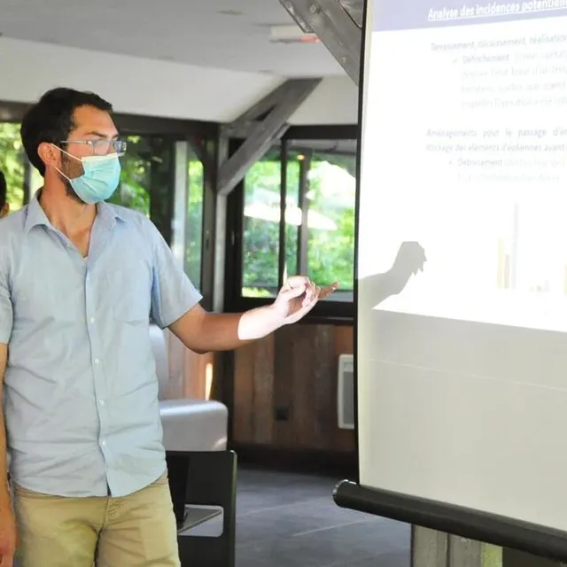 photo présentation des impacts forestiers pour chacune des variantes.  ©  le maine libre