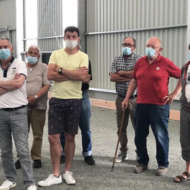 photo les pratiquants sont impatients de tester le nouvel équipement.  ©  ouest-france