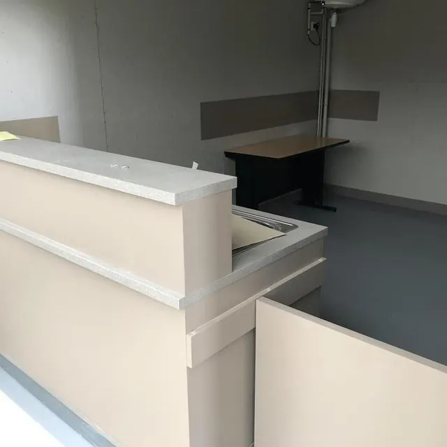 photo le boulodrome est équipé d’une buvette qui servira notamment les jours de compétition.  ©  ouest-france