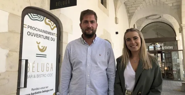 photo  le bar-bistrot le béluga de florian sacreste et alizée fillette ouvre ce lundi 14 juin à la visitation.  &copy;  le maine libre 
