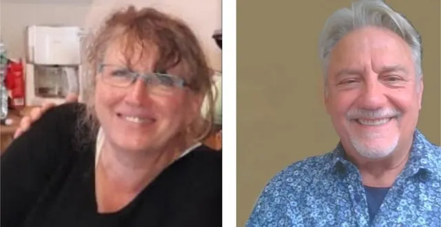 photo  sylvia boumard et serge jover.  &copy;   photo poid 