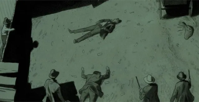 photo  l’album propose un bel univers graphique.  &copy;  glénat 