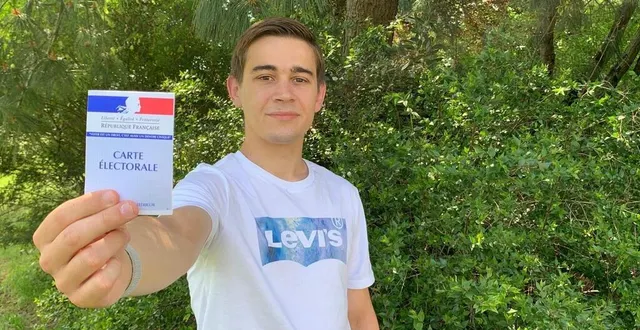 photo  ronan constans ne rate aucune élection. ce jeune en service civique en sarthe explique pourquoi il ira voter les 20 et 27 juin 2021.  &copy;  ouest-france 