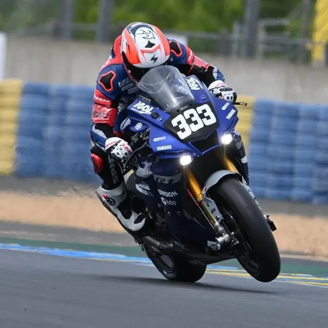 photo #333. vrd igol experiences. france. yamaha yzf – r1. formula ewc. terol nicolás. espagne.  ©  daniel fouray / ouest-france