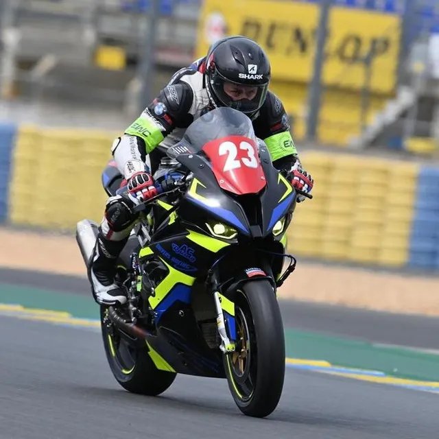 photo #23. univers racing / ac racing. france. bmw s1000rr. superstock. meunier lucas. france.  ©  daniel fouray / ouest-france