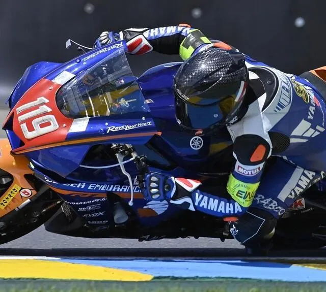 photo motocyclisme.
24 heures motos 2021.
#119.
slider endurance. france.
yamaha yzf- r1. superstock.
marmont clã©ment. france.

photo : jérôme fouquet/ouest-france  ©  jérôme fouquet/ouest-france