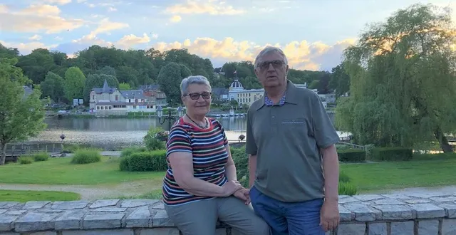 photo  nicole et bernard font partie des premiers curistes, depuis la réouverture des thermes de bagnoles-de-l’orne.  &copy;  ouest-france 