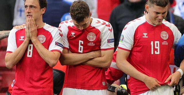photo  les joueurs danois ont traversé de très longues minutes la peur au ventre. 