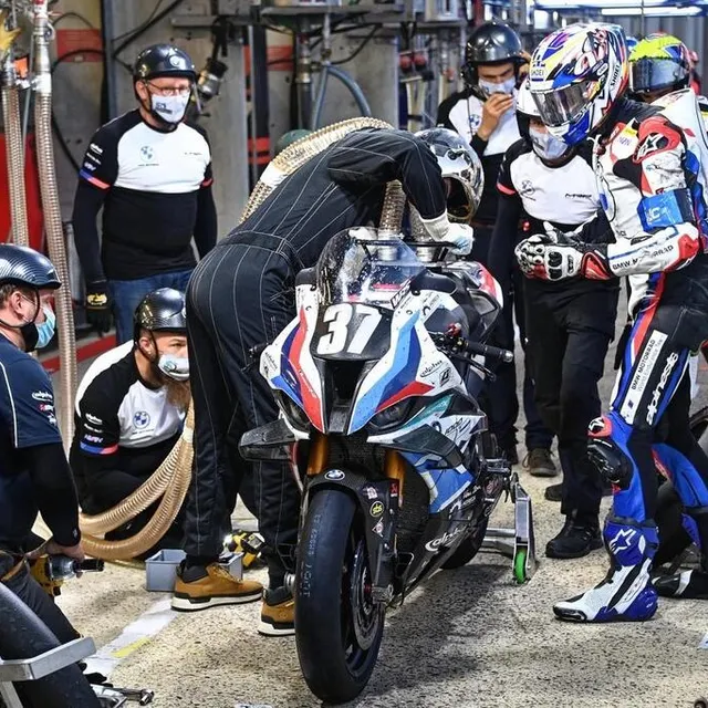 photo 24 heures du mans moto. sport. motocyclisme. endurance. championnat du monde. #37. bmw motorrad world endurance team. belgique. bmw s1000rr. formula ewc. reiterberger markus. allemagne. photo daniel fouray.  ©  daniel fouray / ouest-france