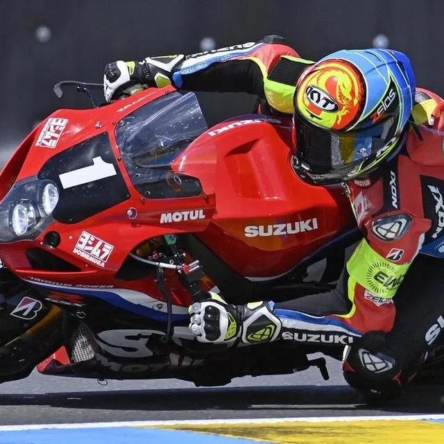 photo motocyclisme. 24 heures motos 2021. #1. yoshimura sert motul. france. suzuki gsxr – 1000. formula ewc. siméon xavier. belgique. photo : jerome fouquet/ouest-france  ©  jerome fouquet/ouest-france