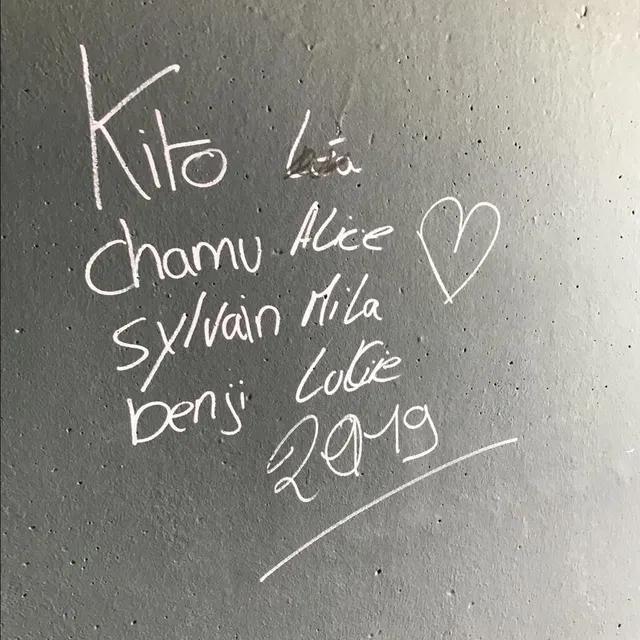 photo dans les tunnels, les derniers graffitis datent de… 2019.  ©  ouest-france