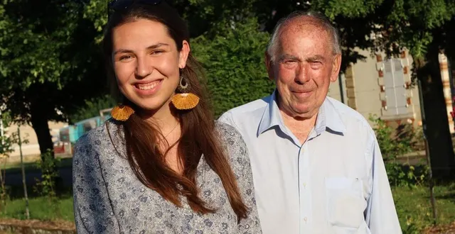 photo  jean-claude barlemont et marie dubois représentent le rassemblement national dans le canton le mans 5.  &copy;  photo le maine libre 