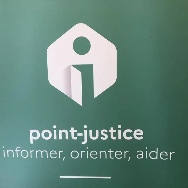 Le logo « point-justice » pour une meilleure visibilité. Photo Le Maine Libre photo le logo « point-justice » pour une meilleure visibilité. © photo le maine libre