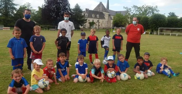 photo  pour les enfants de l’amicale sportive, la reprise des entraînements est effective depuis trois semaines.  &copy;  le maine libre 